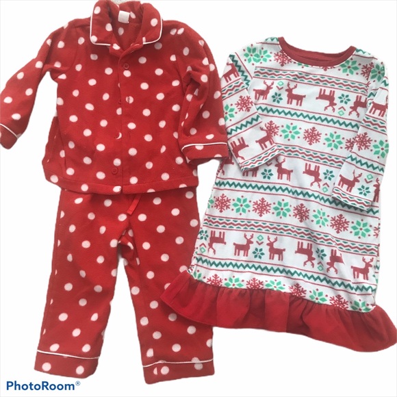baby gap christmas pajamas